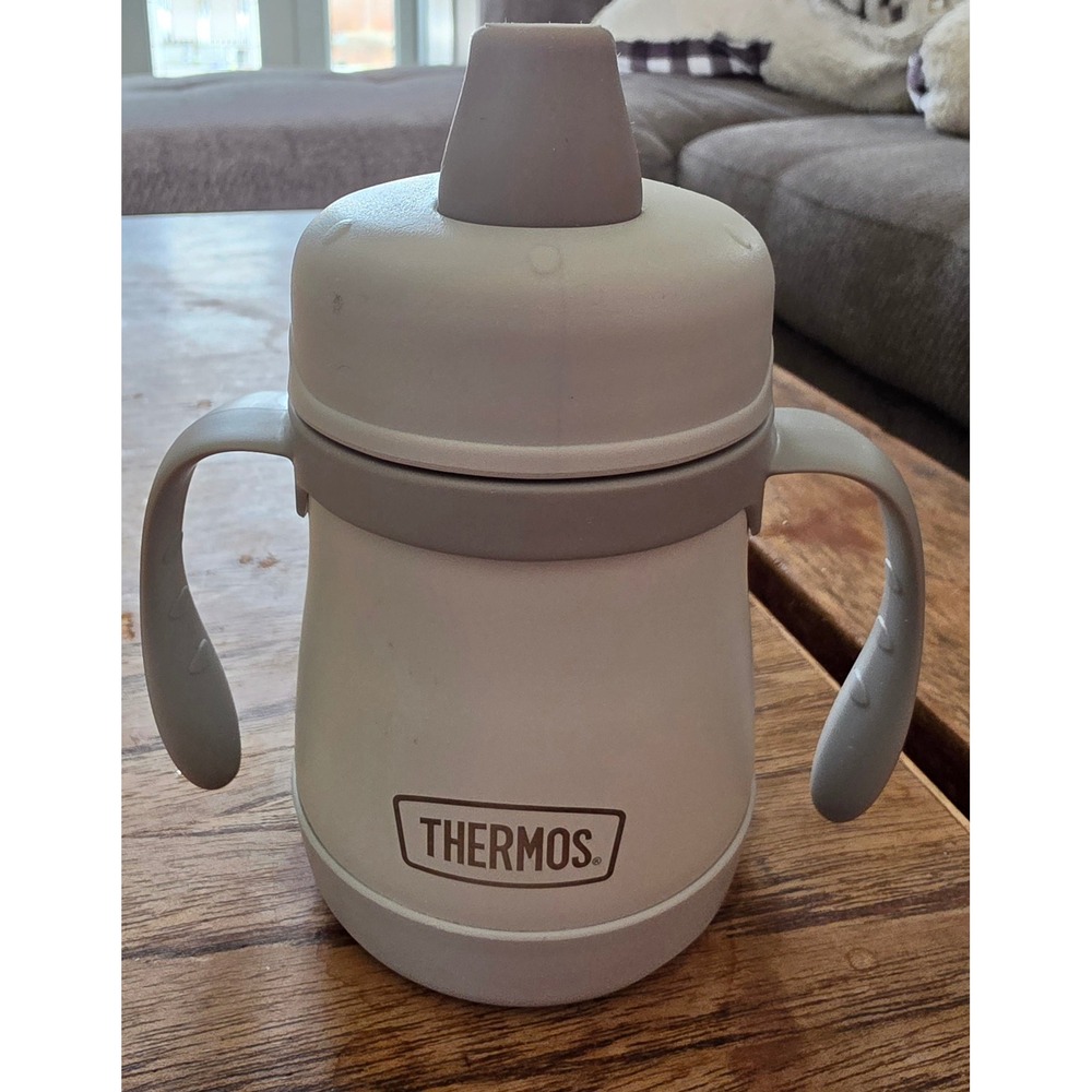 Thermos Kids Stainless Steel Vacuum Insulated Sippy Cup with Handles (